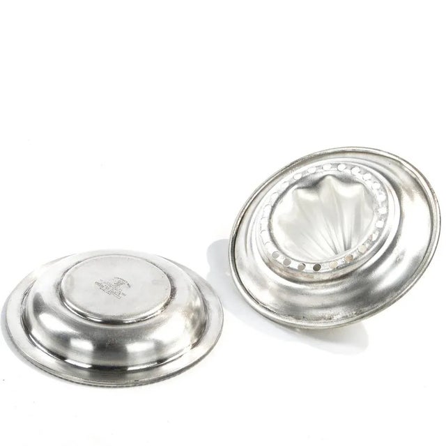 Art Deco English Lemon Juicer, 1950s, Set of 2 For Sale - Image 3 of 6