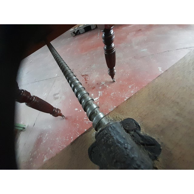 British Victorian Mahogany Extending Dining Table, 1840s-1890s For Sale - Image 15 of 18