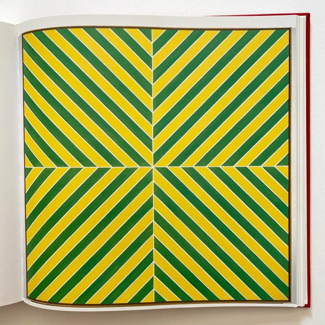 Frank Stella " Paintings 1958 - 1965 : A Catalogue Raisonne " Vintage 1986 1st Edtn Lithograph Print Landmark Volume Extra Large Hardcover Art Book For Sale - Image 12 of 13