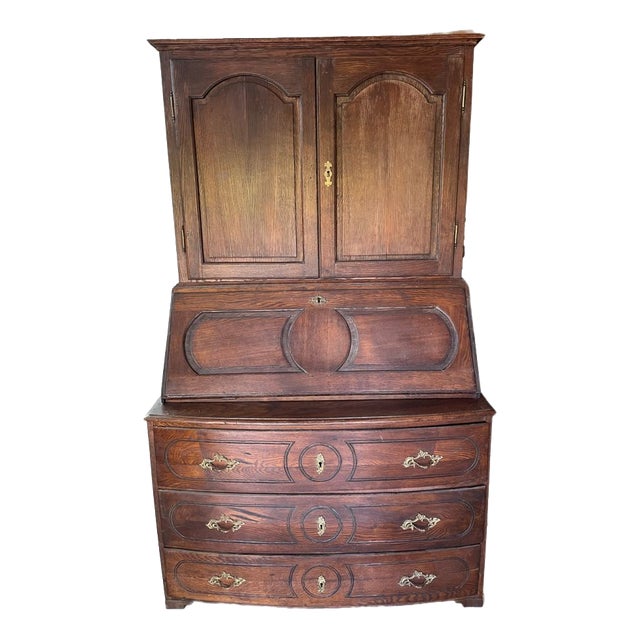 Chest of Drawers with Secretary Desk, 1780 For Sale
