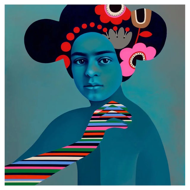 Ramona Nordal, Hustler FK, 2022, Acrylic on Canvas For Sale