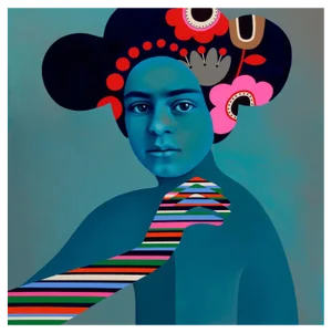 Ramona Nordal, Hustler FK, 2022, Acrylic on Canvas