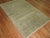 Early 20th Century Zabihi Collection Worn Turkish Accent Rug For Sale - Image 4 of 6