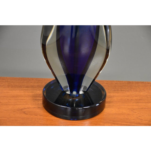 1960s 1960s Vetri Murano Glass Table Lamp For Sale - Image 5 of 7