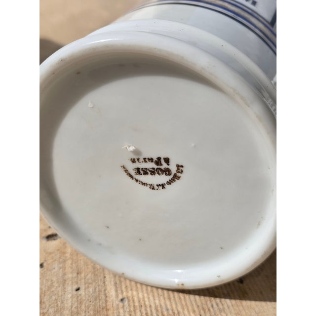 Pair of Antique Apothecary Jars For Sale In San Antonio - Image 6 of 13