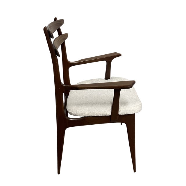 Mid-Century Modern Mid 20th Century Attributed to Giordano Forti Armchair For Sale - Image 3 of 5