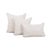Textile Indoor/Outdoor Pillow 20 x 20 Syros Natural For Sale - Image 7 of 11