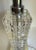 Vintage Art Deco Style Architectural Cubed Glass & Chrome Table Lamp For Sale - Image 10 of 12