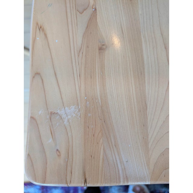 Holland Catalina Solid Maple & Stainless Steel Counter Stool Set of 3 For Sale - Image 17 of 17