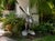 Vintage Cast Iron Leaping Boxing Hare Garden Statue For Sale - Image 9 of 12