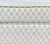 Vintage Trellis Lattice Pattern Upholstery Parsons Bench For Sale - Image 9 of 9