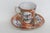 Tame and Nakamura Japan 2pc Set Chocolate Cup and Saucer Pair Hand Painted For Sale - Image 11 of 11