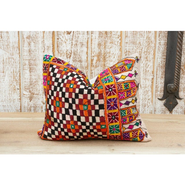Mrang Antique Tribal Grain Sack Pillow For Sale - Image 10 of 10