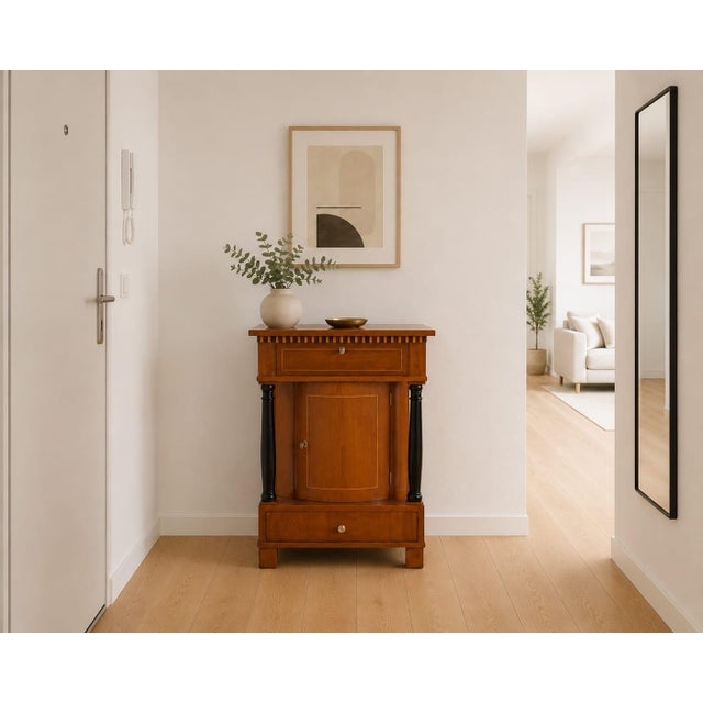 Wood Small Mahogany Sideboard, France, 1810s For Sale - Image 7 of 8