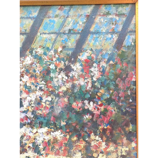 1970s Original Vintage Mid 20th Century Signed/Dated Framed Donald Roy Purdy Impressionist Oil/Board For Sale - Image 5 of 9