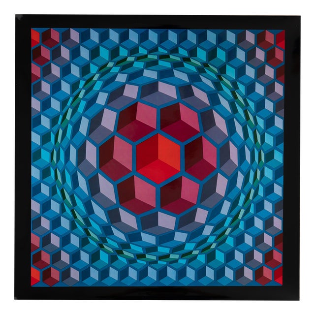 Victor Vasarely, CHEYT MC 4, Photogravure For Sale