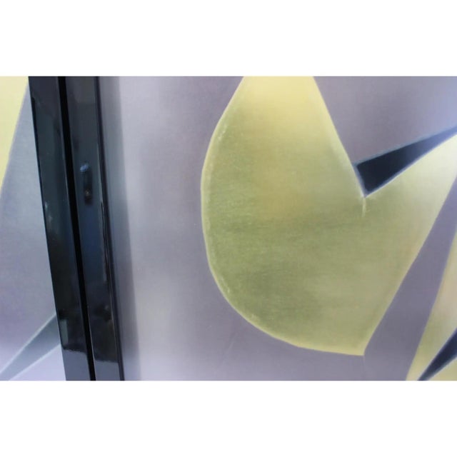 Pair Abstract Gold Foil Collages by Sica For Sale - Image 11 of 16