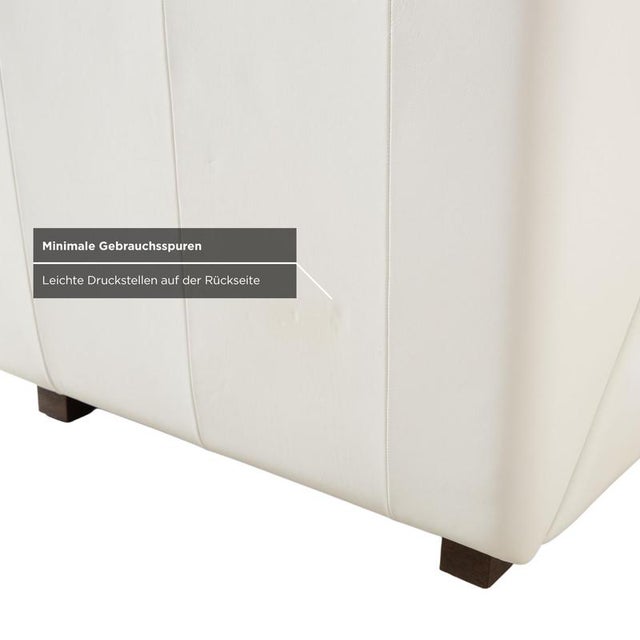 Model 350 Armchair in Cream Leather from Rolf Benz For Sale - Image 6 of 13