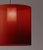 Contemporary Red Moaré X Pendant Lamp by Antoni Arola For Sale - Image 3 of 10