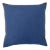 FirmaMenta Italian Blue and Orange Whipstitch Wool Square Pillow For Sale