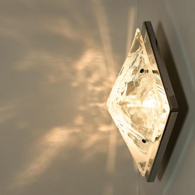 Marbled Glass Wall Light Fixtures from Hillebrand, 1960s For Sale - Image 10 of 12