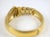 Gold 1970s Goldtone Clamp Bracelet For Sale - Image 8 of 11