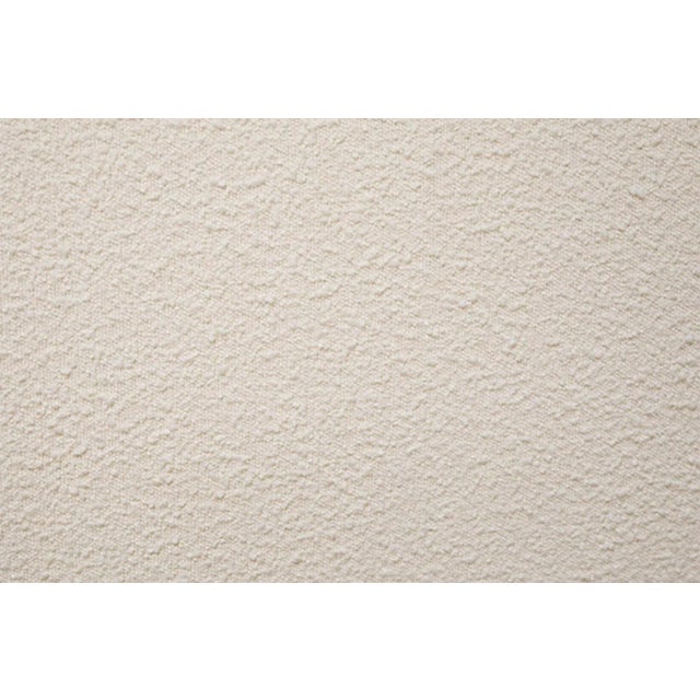 2020s Cream Boucle Upholstered Queen Size Bed For Sale - Image 5 of 6