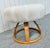 This listing is for a Mid-Century Modern Heywood Wakefield Swivel Vanity Stool. Featuring a round seat, solid wood modern...