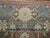 Persian Gray Blue 20th Century Antique Persian Oriental Rug Mat Size Rug For Sale - Image 3 of 6