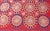 Unusually Large Silk Embroidery Suzani With Soft Red & Beautiful Vivid Colors For Sale - Image 11 of 13