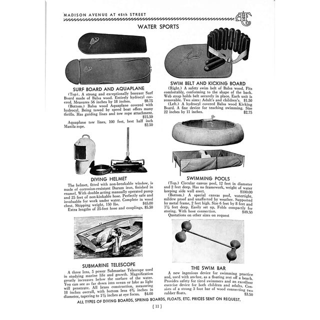 White Abercrombie & Fitch Company Play Hours 1936 For Sale - Image 8 of 15
