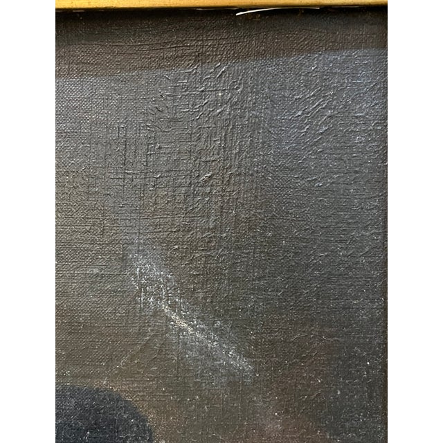 Paint 18th Century (After) Rembrandt Van Rijn, Portrait of Nicolaes Van Bambeeck For Sale - Image 7 of 7