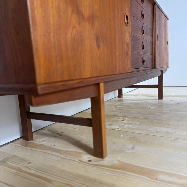 Madia Sideboard in Teak by Yngve Ekstrom for Dux, 1960s For Sale - Image 5 of 10
