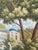 Monuments of Paris, Hand-Painted Wallpaper For Sale - Image 9 of 12