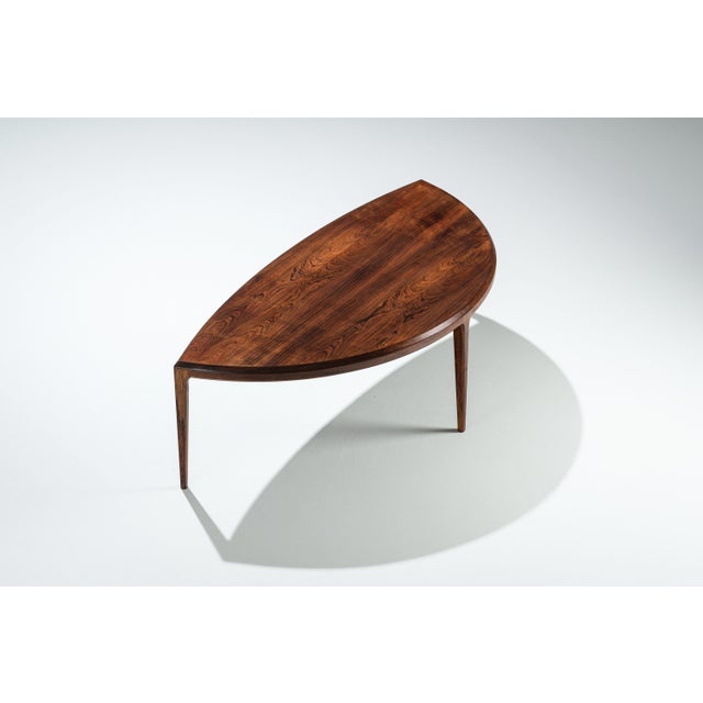 Rosewood Coffee Table by Johannes Andersen for Silkeborg, 1960s For Sale - Image 16 of 16
