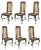 18th Century Dining Chairs, England, 1750s, Set of 6 For Sale
