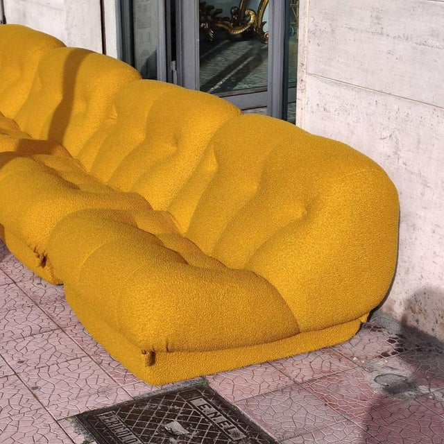 Nuvolone Armchairs by Rino Maturi for Mimo Leone & Co., 1970s, Set of 4 For Sale - Image 4 of 8