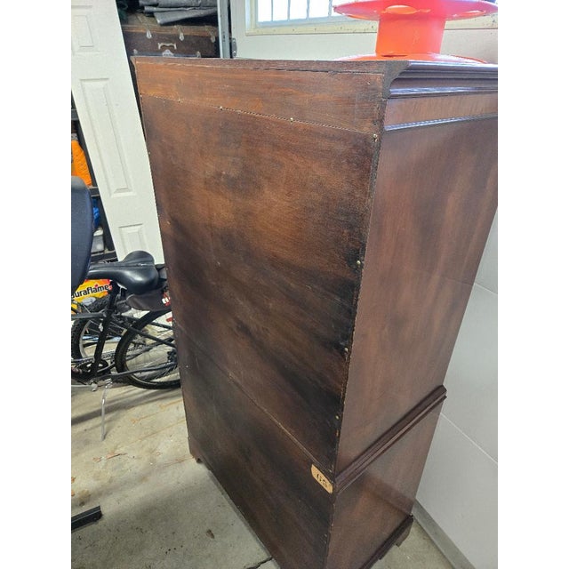 1950s Henredon 8 Drawer Mohagany Chest For Sale - Image 9 of 14