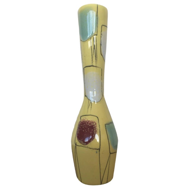 Mid-Century Ceramic Vase from Ditmar Urbach, 1960s For Sale