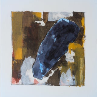 Vessel #3 - Contemporary Original Abstract Acrylic Painting on Paper For Sale