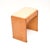 Mid-Century Modern Art Deco Birds Eye Maple and Leather Stool, 1930 For Sale - Image 3 of 8