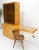 Milo Baughman Thayer Cogging Yew Wood Cantilever Console Chine Display Cabinet For Sale - Image 15 of 15