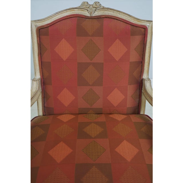 Pair Don Russo French Louis XVI Style Bergere Armchairs For Sale In Philadelphia - Image 6 of 18