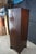 Wood 1930s W. A. Berkey American Chippendale Style Flame Mahogany Corner Cabinet For Sale - Image 7 of 12