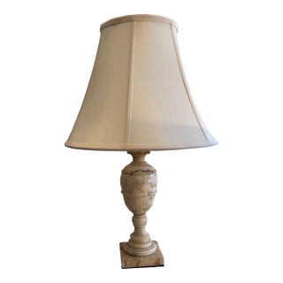 1930’s Alabaster Table Lamp For Sale