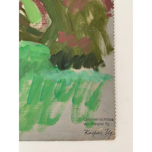 1990s Kaspar Ilg Self-Portrait (Double-Sided) For Sale - Image 12 of 14