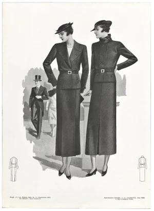 Art Deco Fashion Prints -Set of 3