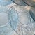 Glass Kig Vintage 10.5" Blue Pressed Glass Grapes and Leaves Tableware Dinner Plates, Set of 7 For Sale - Image 7 of 11