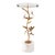 Regina Andrew Trillium Brass Branches & Alabaster Martini Table For Sale