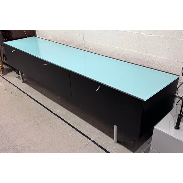 Contemporary Piero Lissoni for Cassina Flat Series Credenza For Sale - Image 3 of 12